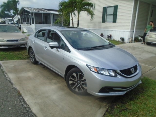 Pre Owned 2015 Honda Civic Ex 4d Sedan In Garland Jrv9241 Rusty